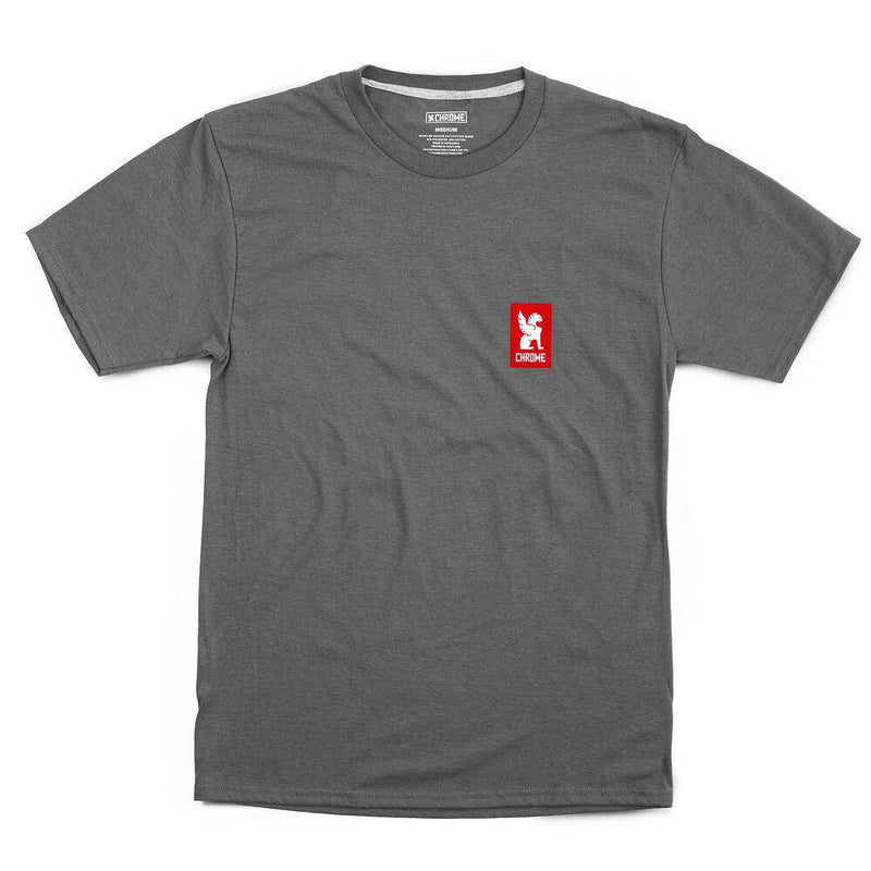 Load image into Gallery viewer, Chrome Ind. Red Logo Tee
